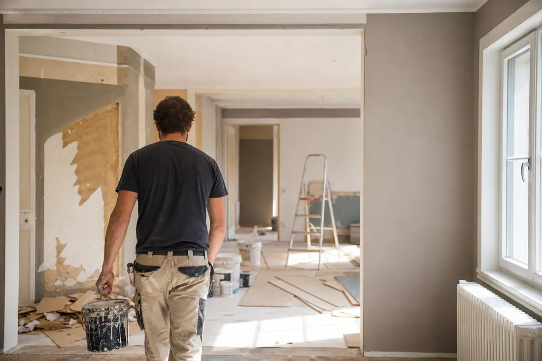 Exemple : travaux de coordination réseaux en rénovation intérieure